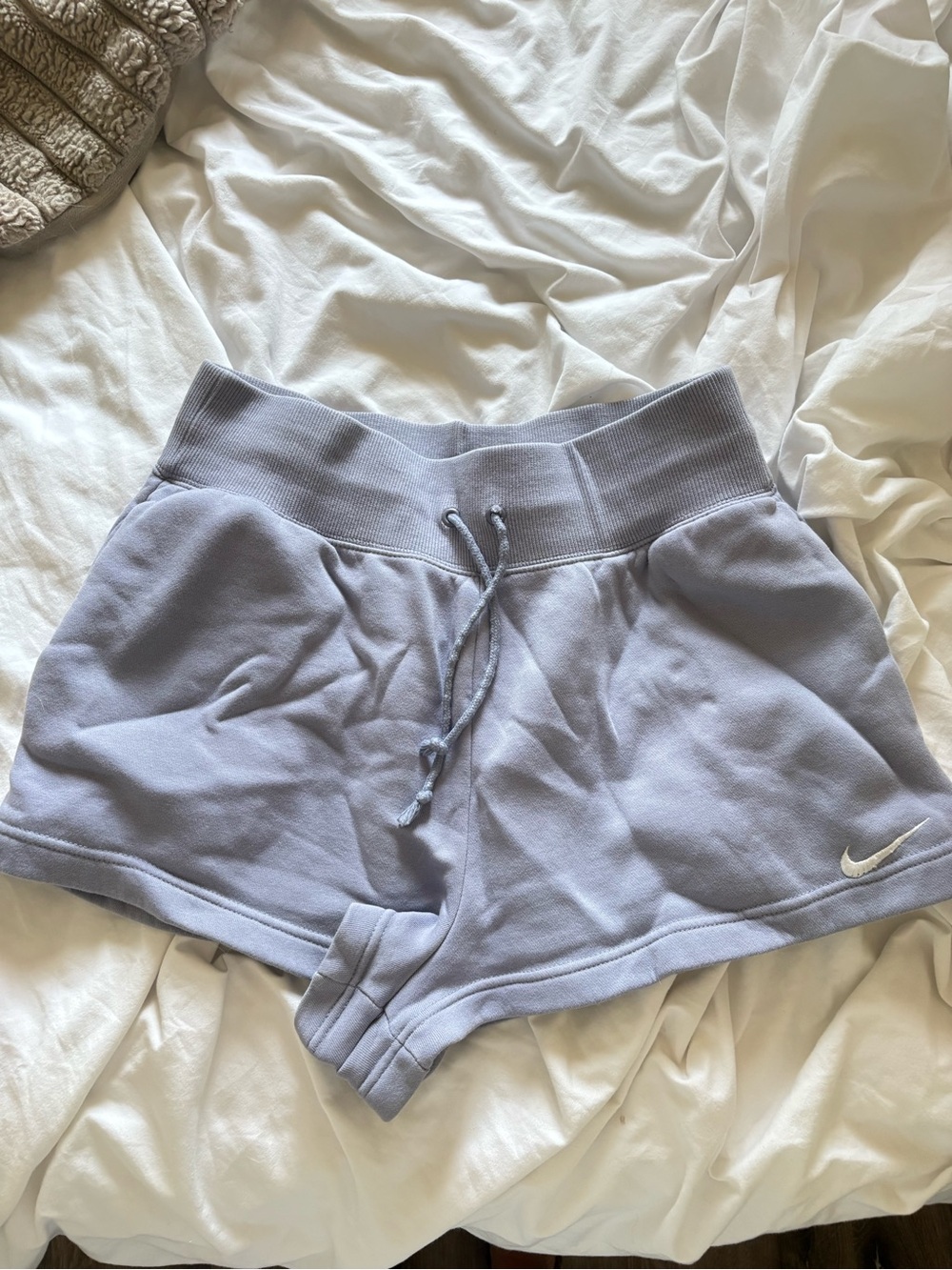 Nike Women’s Lavender Athletic Fleece Shorts